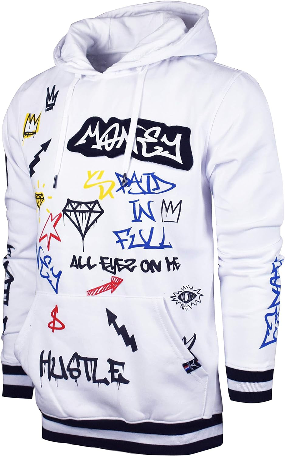 Mens Urban Premium Pullover Fleece Hoodie