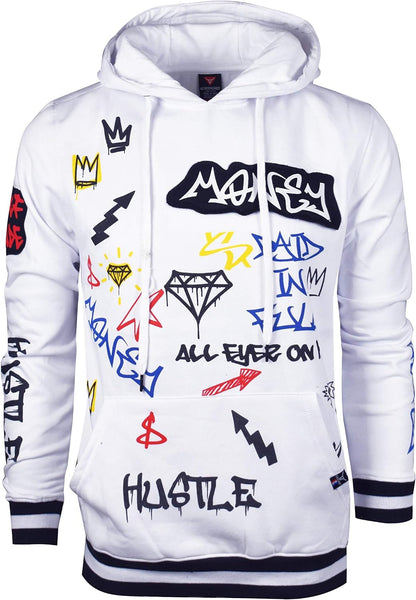 Mens Urban Premium Pullover Fleece Hoodie