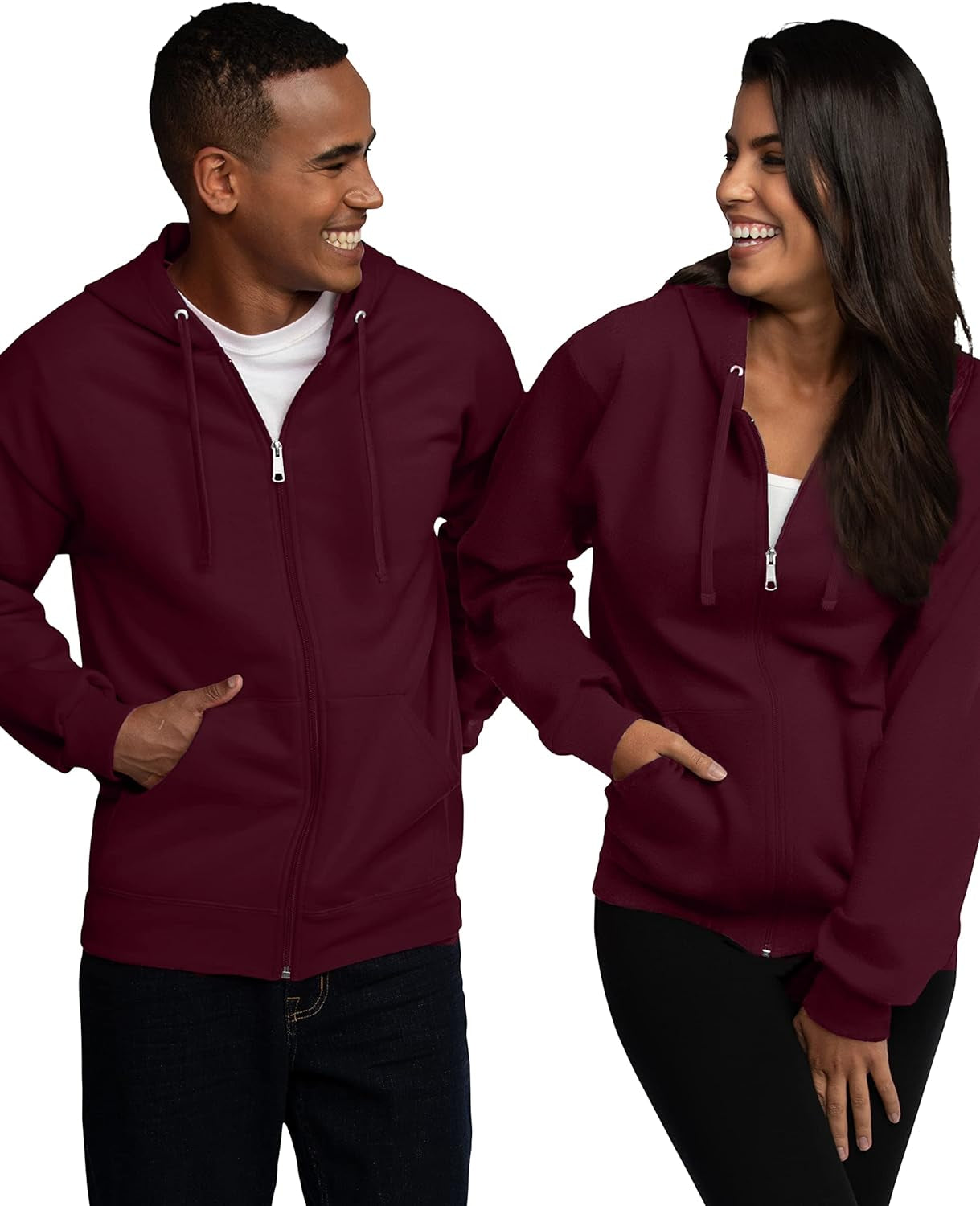 Eversoft Fleece Full Zip Hoodie Sweatshirt