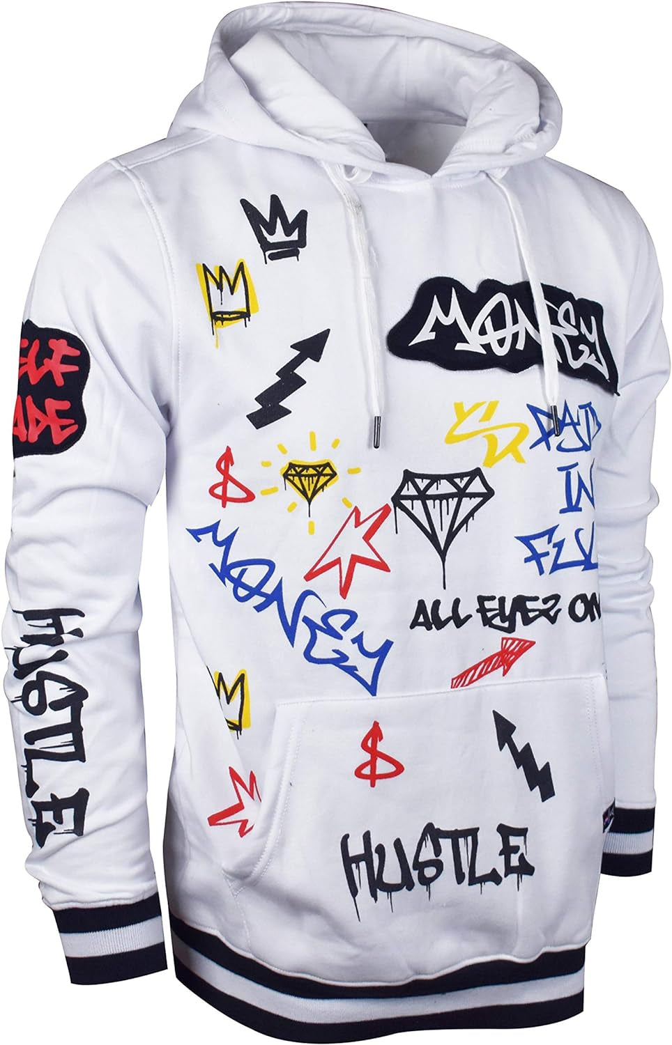 Mens Urban Premium Pullover Fleece Hoodie