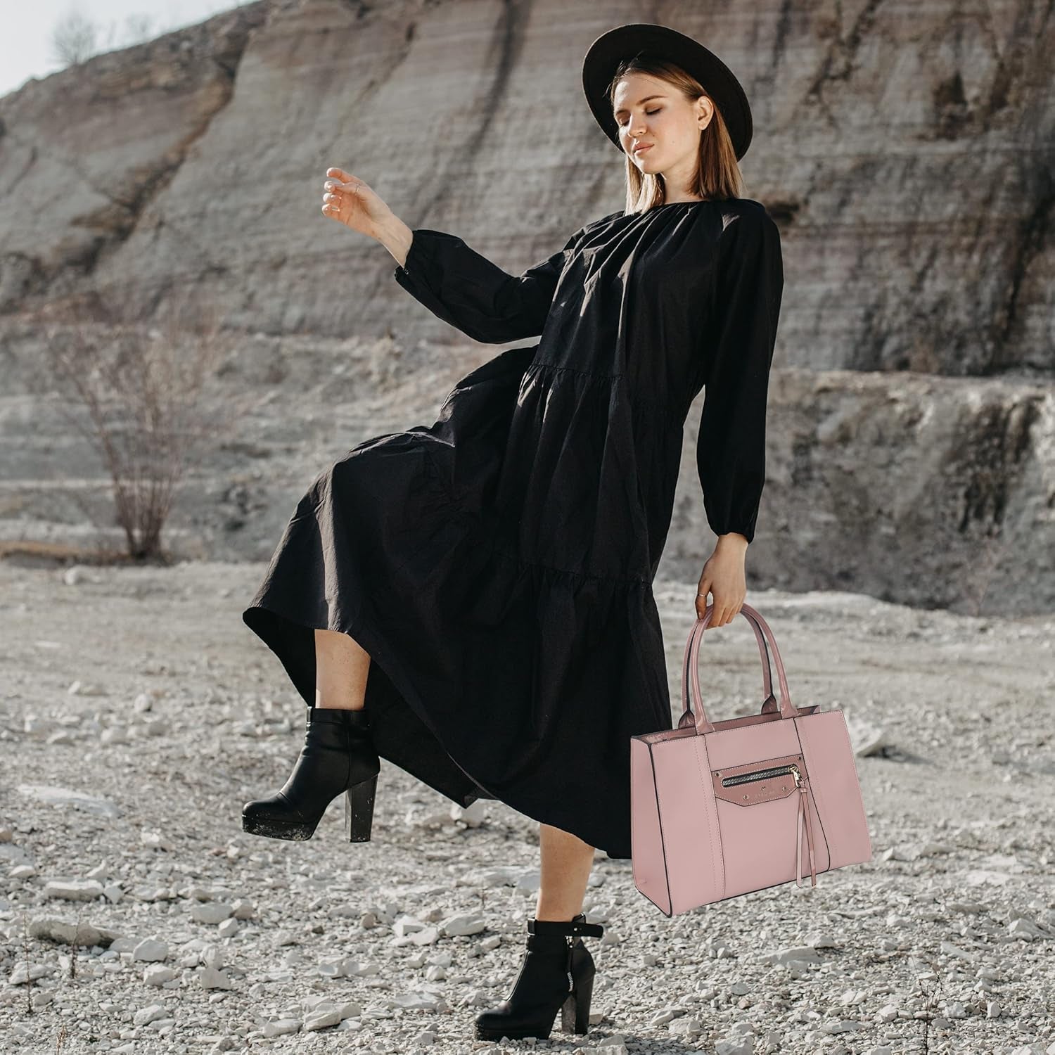 Tote Bag for Women Fashion Purses and Handbags Satchels Wallets Set 3Pcs for Work Travel